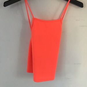 neon crop top